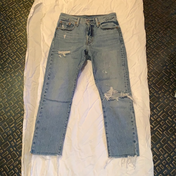 Levi's Denim - Levi’s 501 S distressed